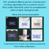 Bouteilles Isothermes Spécialité du texte personnalisé de l'infirmière s