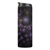 Bouteilles Isothermes Sphère fractale Art Mandala Universe (Tourné sur la droite)