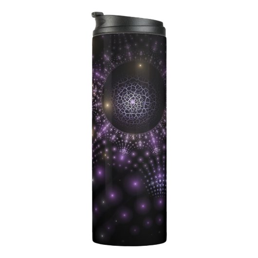 Bouteilles Isothermes Sphère fractale Art Mandala Universe (Tourné sur la droite)