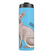 Bouteilles Isothermes Sphynx cat (Devant)