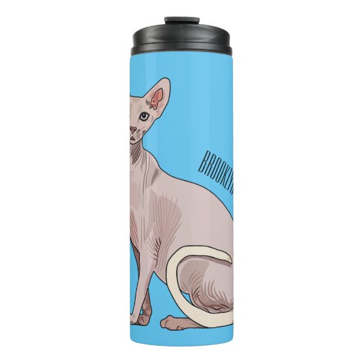 Bouteilles Isothermes Sphynx cat (Devant)
