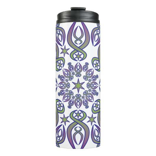 Bouteilles Isothermes Spikes bleus (Devant)