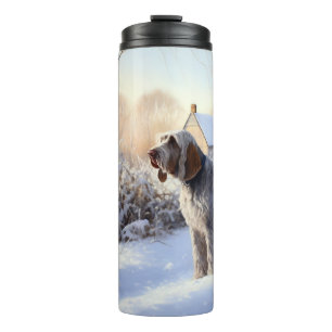 Bouteilles Isothermes Spinone Italiano Qu'il neige Noël