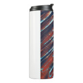 Bouteilles Isothermes Spirale bleue et rouge (Tourné sur la gauche)