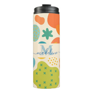 Bouteilles Isothermes Splash couleur personnalisée Abstrait Tumbler ther