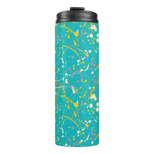 Bouteilles Isothermes Splash de peinture Abstraite (Devant)