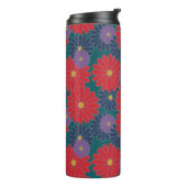 Bouteilles Isothermes Splashy Fall Floral Thermal Tumbler (Tourné sur la gauche)