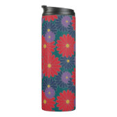 Bouteilles Isothermes Splashy Fall Floral Thermal Tumbler (Tourné sur la droite)