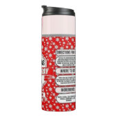 Bouteilles Isothermes Spray de Noël (Tourné sur la droite)