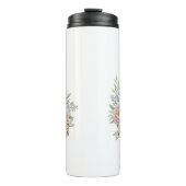 Bouteilles Isothermes "Spread Kindness" Skeleton Peace Sign – Watercolor (Devant)