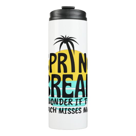 Bouteilles Isothermes Spring Break Spring Season (Devant)