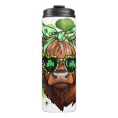 Bouteilles Isothermes St. Patrick's Day Chaudron thermique de vache High (Devant)