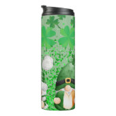 Bouteilles Isothermes St Patrick's Day Green Shamrocks Gnomes (Tourné sur la droite)
