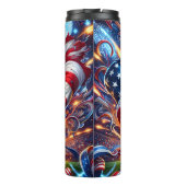 Bouteilles Isothermes Stade de football patriotique feu d'artifice (Dos)