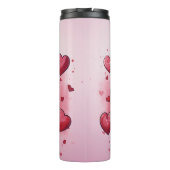 Bouteilles Isothermes Staffordshire Terrier Est Mon Valentin Personnalis (Dos)