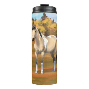 Bouteilles Isothermes Staillion Cheval Pinto Dun Paint Buckskin