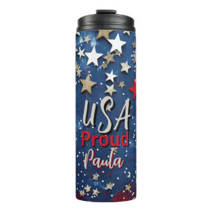 Bouteilles Isothermes Star Spanged USA Fière