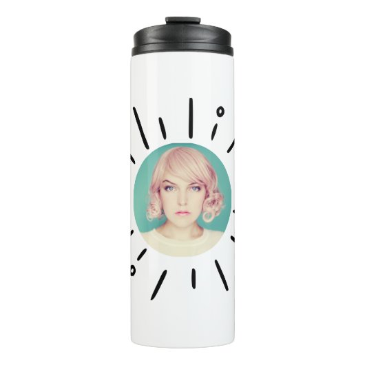 Bouteilles Isothermes STARBURST |  Simple Fun Custom Photo Tumbler (Devant)