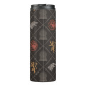 Bouteilles Isothermes Stark, Lannister, Targaryen, Motif du Trône de fer (Dos)