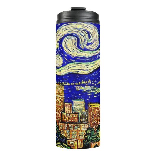 Bouteilles Isothermes Starry Night Seattle Washington (Devant)