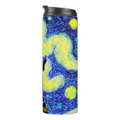 Bouteilles Isothermes Starry Night Statue De Liberty New York (Tourné sur la droite)