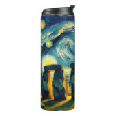 Bouteilles Isothermes Starry Night Stonehenge (Tourné sur la gauche)