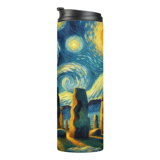 Bouteilles Isothermes Starry Night Stonehenge (Tourné sur la droite)