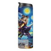 Bouteilles Isothermes Starry Night Witchy Halloween Design (Tourné sur la droite)