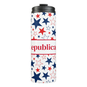 Bouteilles Isothermes Stars Patriotiques Thermal Tumbler Républicains