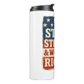 Bouteilles Isothermes Stars, Stripes & Women’s Rights Distressed Flag (Tourné sur la gauche)