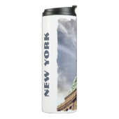 Bouteilles Isothermes Statue de la Liberté nom personnalisé tumbler (Tourné sur la gauche)