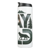 Bouteilles Isothermes Stay Wild - Conception inspirée de la nature (Tourné sur la droite)