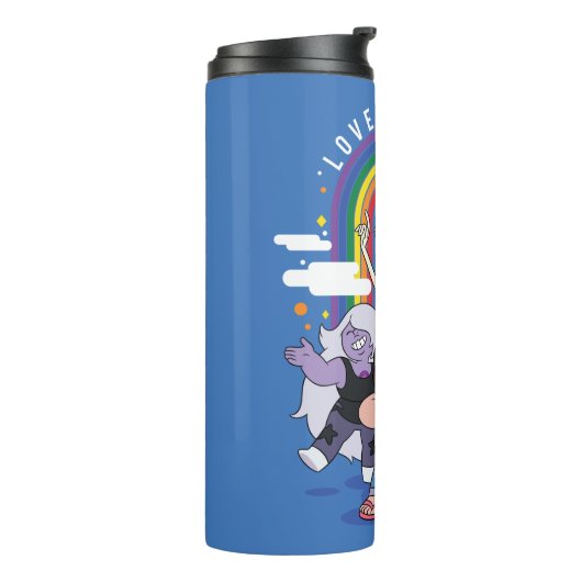 Bouteilles Isothermes Steven Universe - Aimez-vous (Tourné sur la gauche)