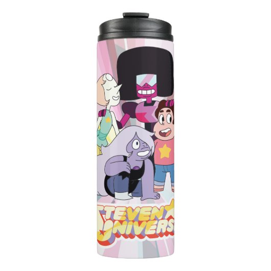 Bouteilles Isothermes Steven Universe | Crystal Gem Group Huddle (Devant)