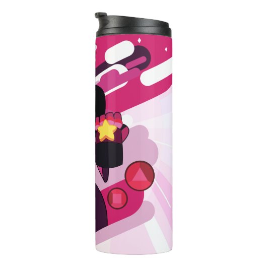 Bouteilles Isothermes Steven Universe | Graphique de caractères Garnet (Tourné sur la droite)