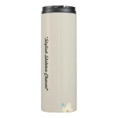 Bouteilles Isothermes "Stickers Squelette Chic" (Dos)