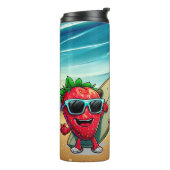 BOUTEILLES ISOTHERMES STRAWBERRIES SURFERS (Tourné sur la gauche)