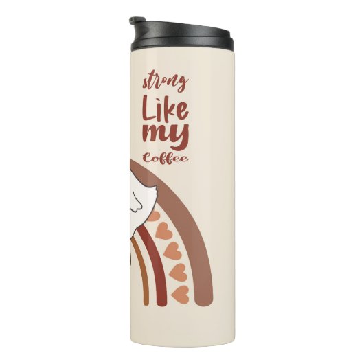 Bouteilles Isothermes Strong Coffee (Tourné sur la droite)