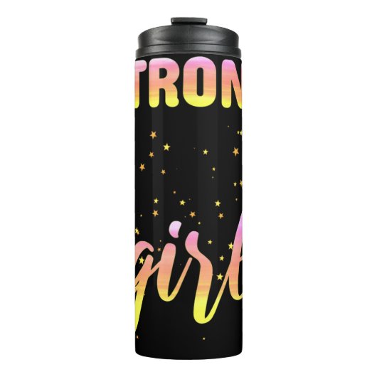 Bouteilles Isothermes Strong Girl Pastel Star (Devant)