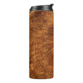 Bouteilles Isothermes Structure annuelle de la texture des arbres des an (Tourné sur la gauche)