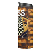BOUTEILLES ISOTHERMES STYLE DE PLAT DE JEU D'ÉCHECS (Tourné sur la droite)