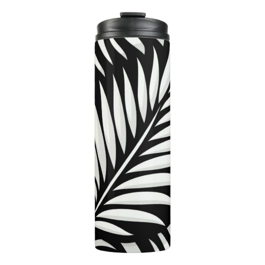 Bouteilles Isothermes Style Leaf Zebra Stripes (Devant)