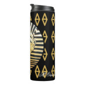 Bouteilles Isothermes Style noir et or égyptien (Tourné sur la droite)