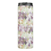 Bouteilles Isothermes Style Pastel Triangles Diamond Carré Motif (Dos)