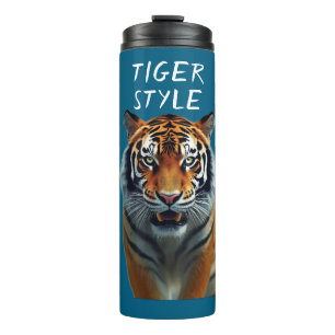 Bouteilles Isothermes Style Tigre – Graphisme Énergie Sauvage