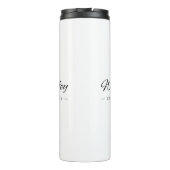 Bouteilles Isothermes Style "Wifey" | Anniversaire | épouse Mariage (Dos)