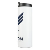 Bouteilles Isothermes Stylized Blue Eagle "Freedom Within" (Tourné sur la droite)