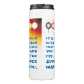 Bouteilles Isothermes Substance interne d'une couleur externe (Dos)
