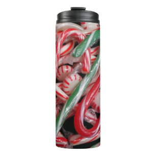 Bouteilles Isothermes Sucres de canne et menthe de Noël