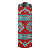 Bouteilles Isothermes Sud-Ouest Mesas Turquoise & Rouge (Devant)